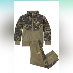 Nike Kids Boy's Full Zip Jacket and Pants Two-Piece Track Set (Little Kids)